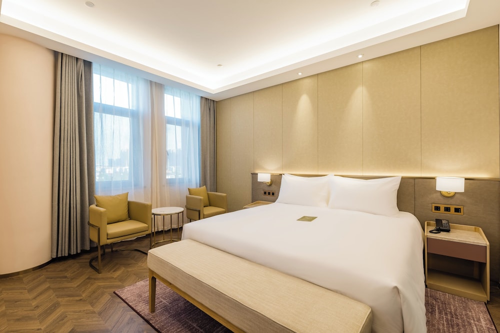Habitación Deluxe, 1 cama de matrimonio grande del hotel Mercure Changzhou Jintan