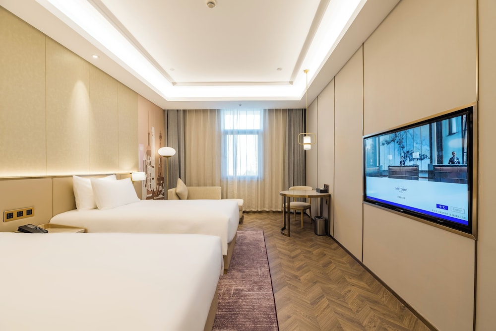 Habitación estándar con 2 camas individuales, 2 camas individuales del hotel Mercure Changzhou Jintan