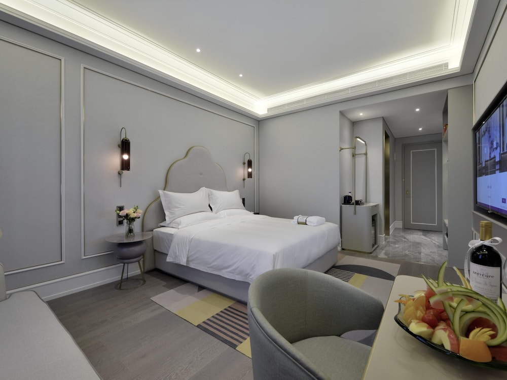 Habitación estándar, 1 cama de matrimonio grande del hotel Mercure Taiyuan Jinyang. Foto 3