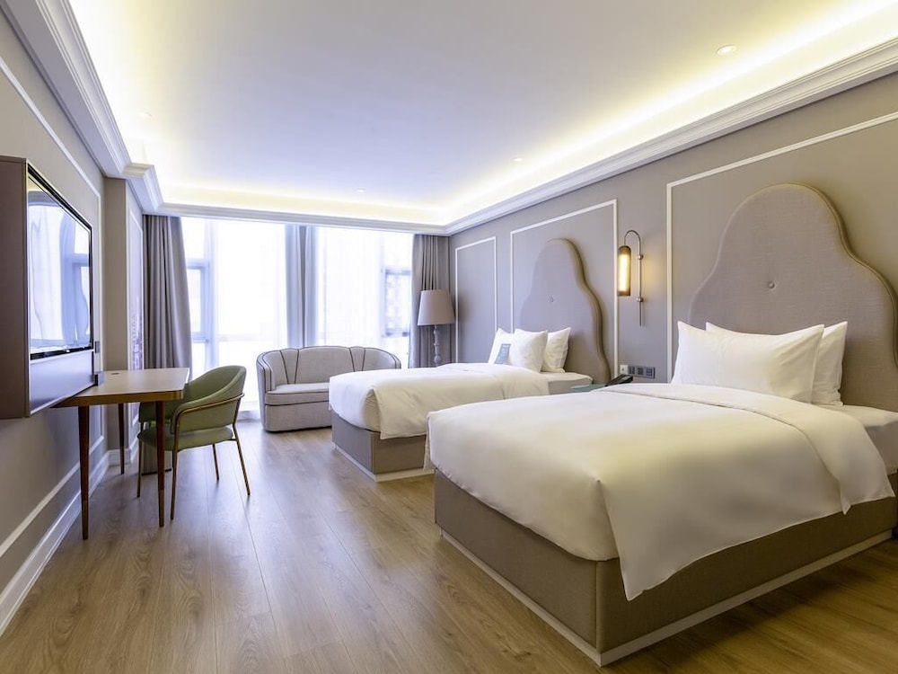 Habitación Deluxe, 2 camas individuales del hotel Mercure Taiyuan E Tech. Foto 2
