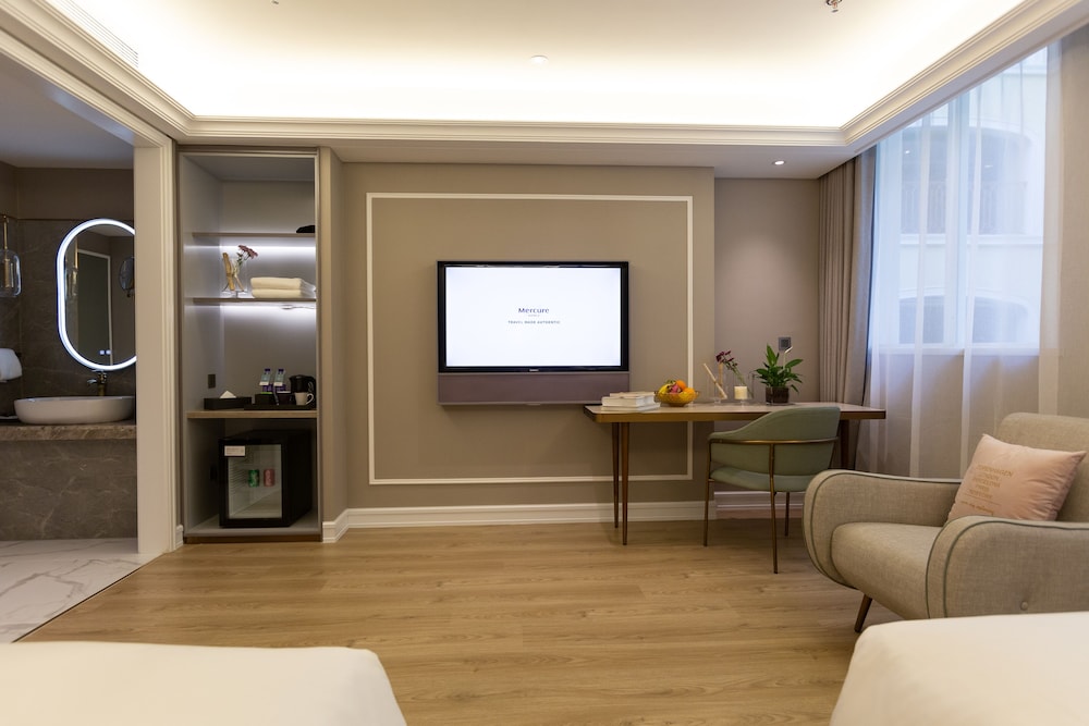 Habitación estándar, 1 cama de matrimonio grande del hotel Mercure Taiyuan E Tech. Foto 1
