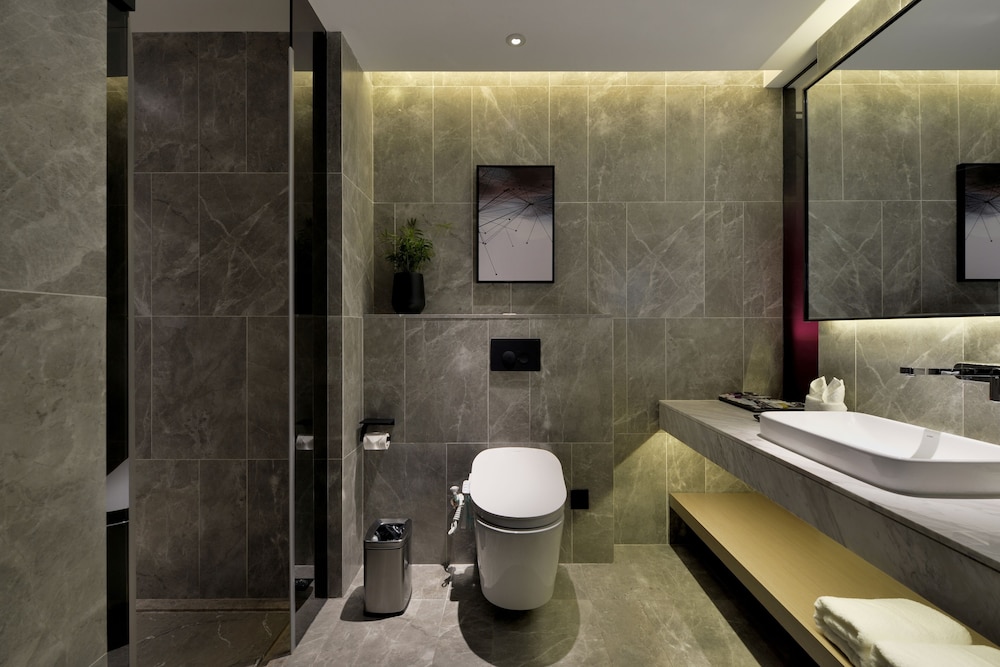Habitación ejecutiva con 2 camas individuales del hotel Mercure Taiyuan Changfeng Street. Foto 3