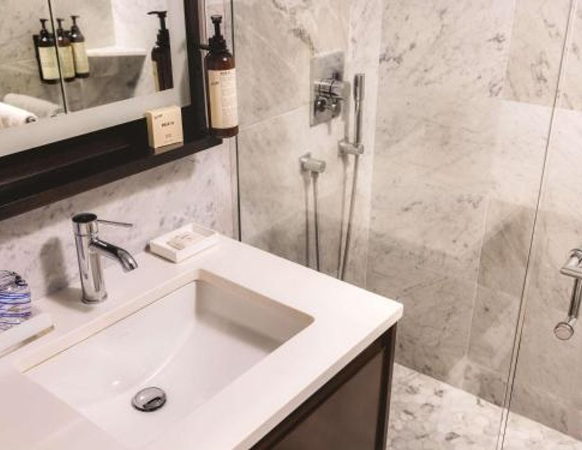 Suite de 1 dormitorio con sofá cama - Cama extragrande del hotel Fairmont El San Juan
