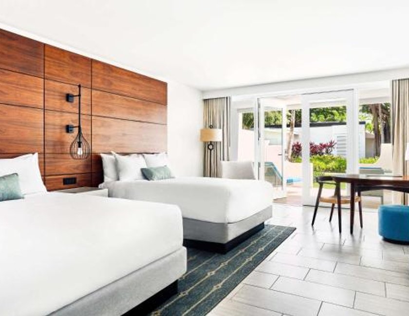 Villa junto a la piscina con 2 camas grandes y terraza - Ducha accesible en silla de ruedas - Adaptada para personas con movilidad reducida del hotel Fairmont El San Juan