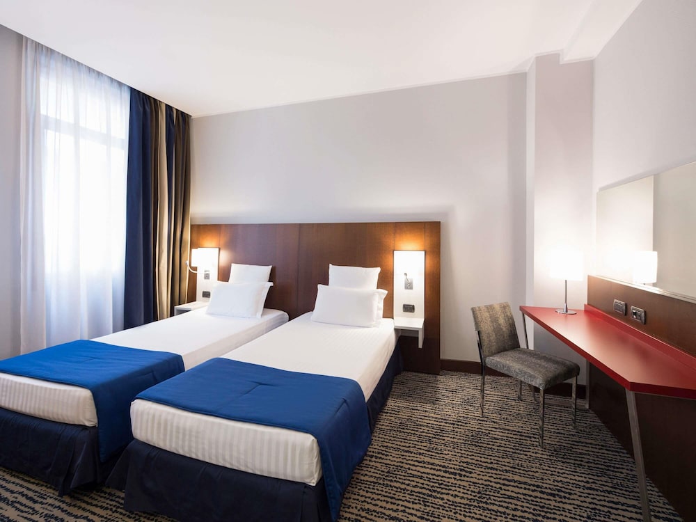 Habitación Twin Clásica del hotel Mercure Roma Piazza Bologna