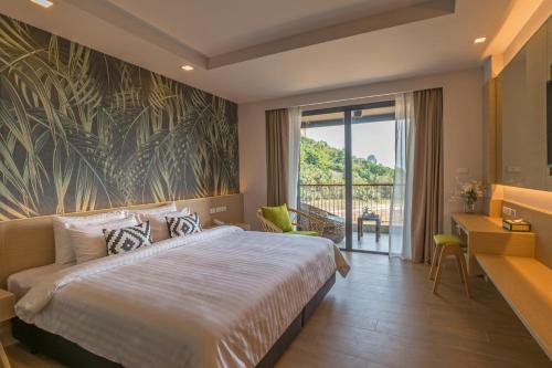Habitación Doble Deluxe con vistas al mar - 1 o 2 camas del hotel Panan Krabi Resort. Foto 9