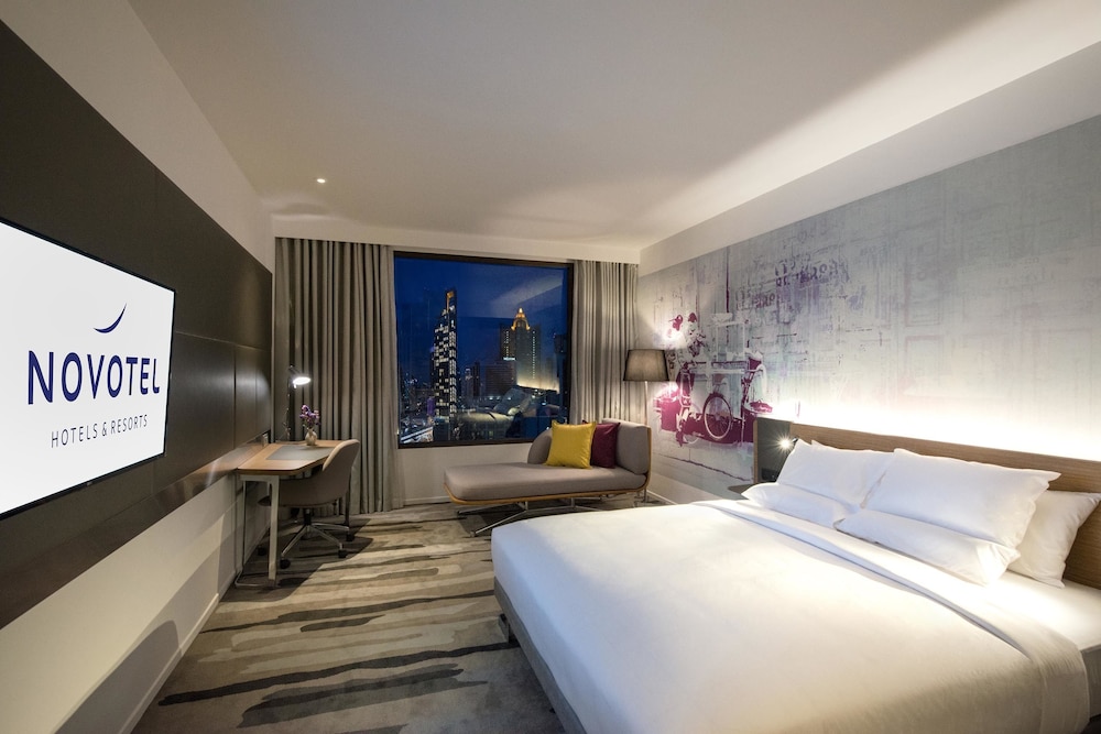 Grand Deluxe con 1 cama King del hotel Novotel Bangkok Sukhumvit 4. Foto 5