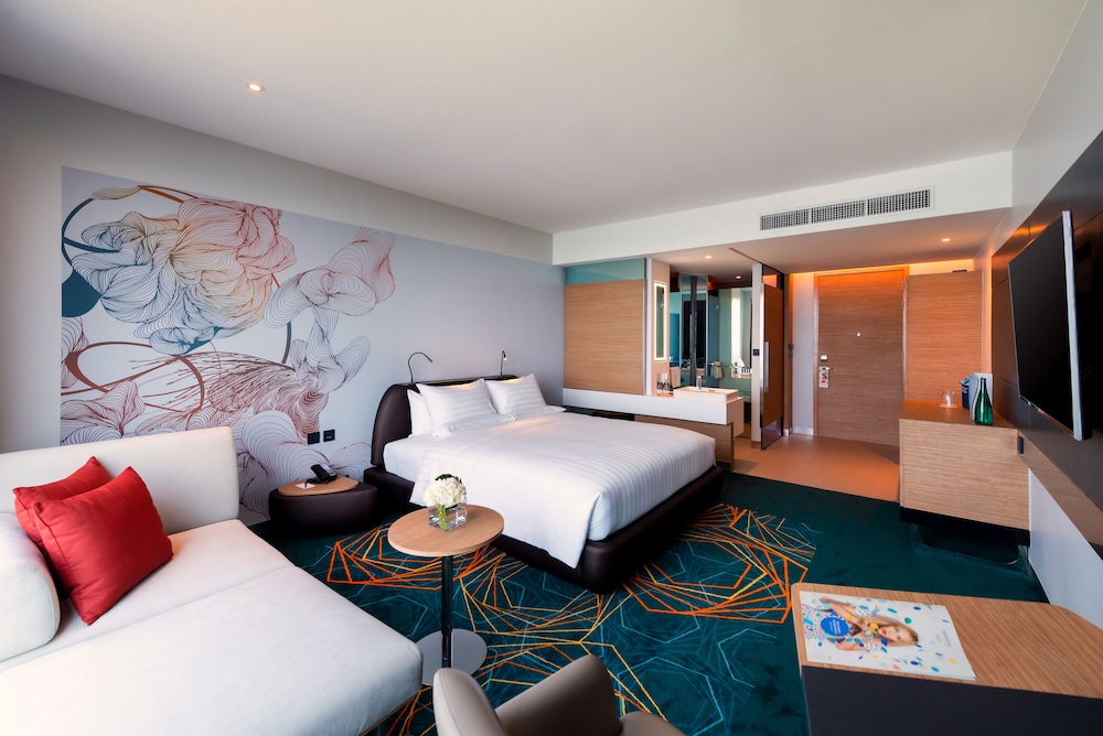 Habitación Deluxe, Vistas al Mar - 1 cama king size del hotel Novotel Marina Sriracha and Koh Si Chang. Foto 2
