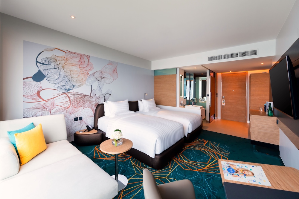 Habitación Deluxe, Vistas al Mar - 2 camas individuales del hotel Novotel Marina Sriracha and Koh Si Chang. Foto 1