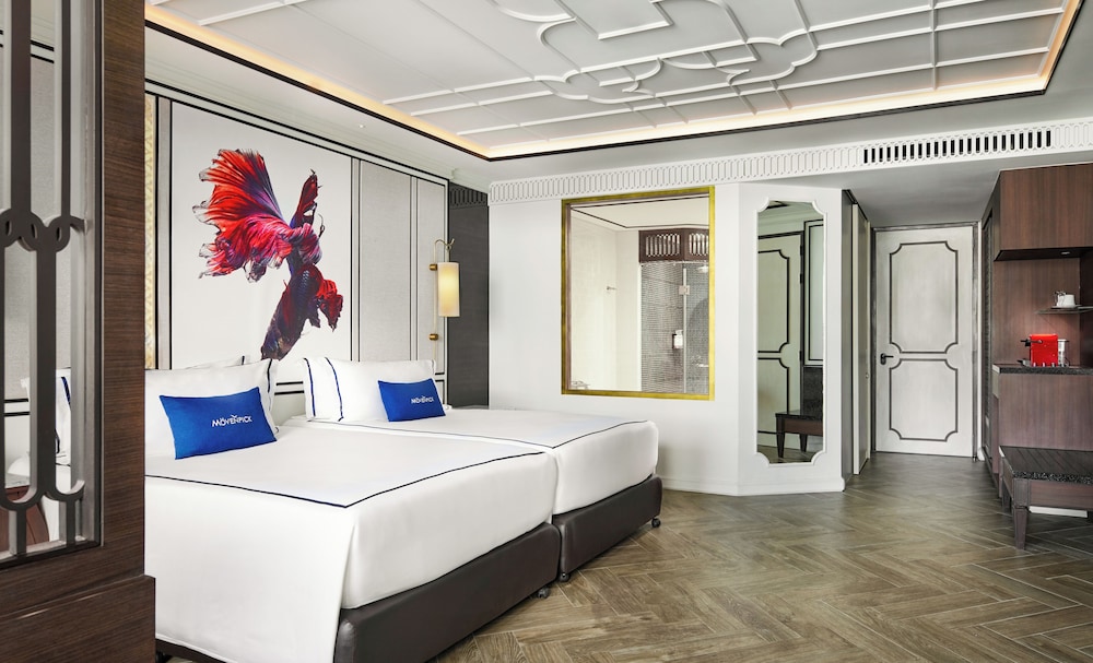 Habitación Deluxe, 2 camas individuales, vistas a la piscina del hotel Mövenpick Myth Hotel Patong Phuket. Foto 8