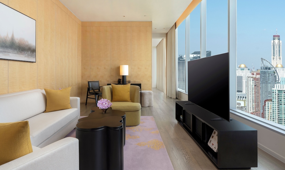 Suite Deluxe Park del hotel Park Hyatt Bangkok. Foto 4
