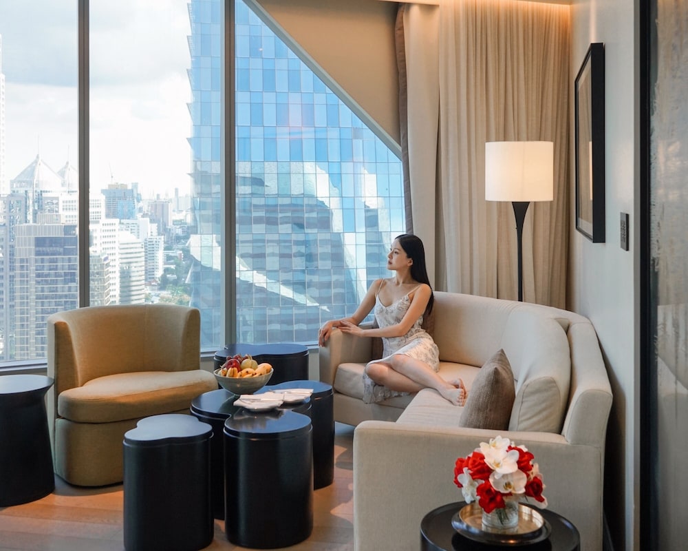 1 Cama King Esquina del hotel Park Hyatt Bangkok. Foto 4