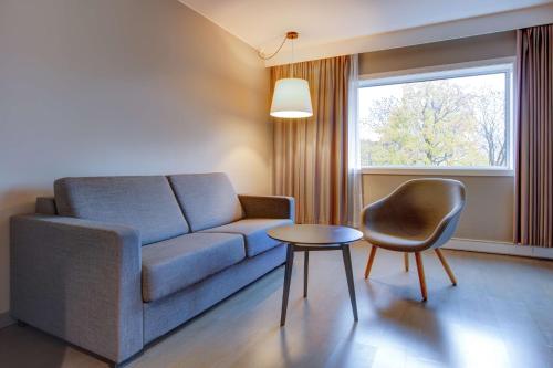 Suite Junior del hotel Radisson Blu Park , Oslo. Foto 3