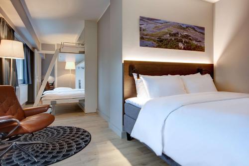 Habitación Familiar del hotel Radisson Blu Park , Oslo. Foto 3
