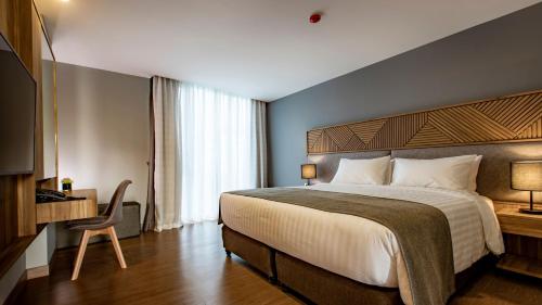 Alojamiento Deluxe con vistas a la piscina del hotel Canalis Suvarnabhumi Airport. Foto 4