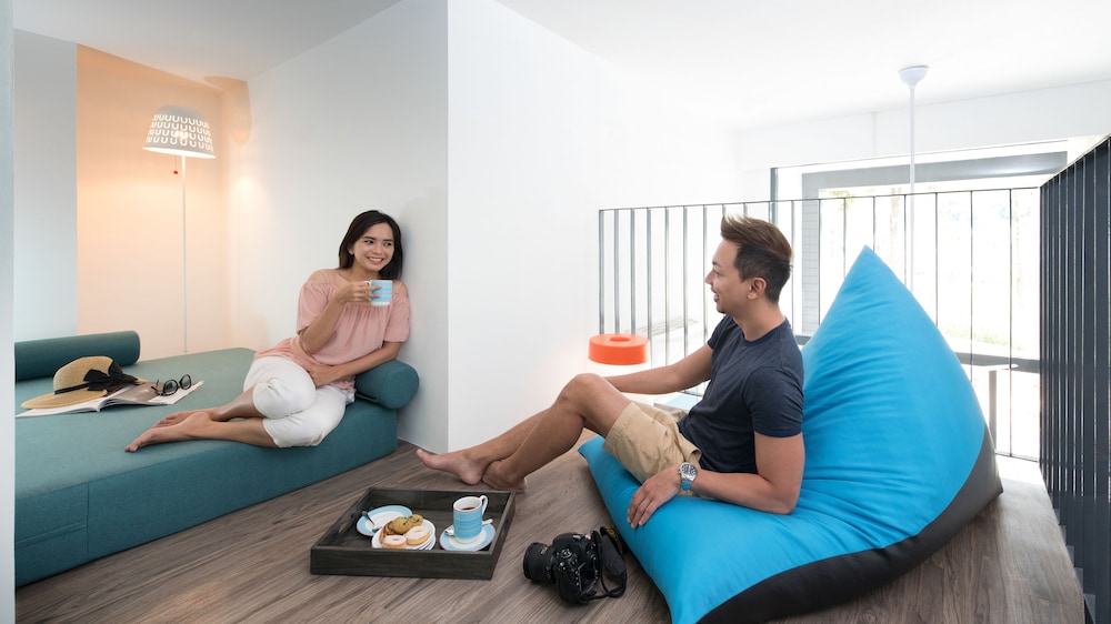 Loft Queen con Vistas al Jardín y Una Dormitorio del hotel Cassia Bintan. Foto 1