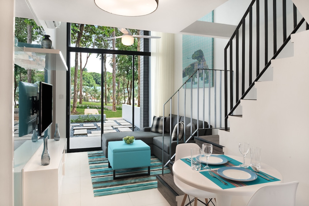 Loft Queen con Vistas al Jardín y Dos Dormitorios del hotel Cassia Bintan. Foto 2