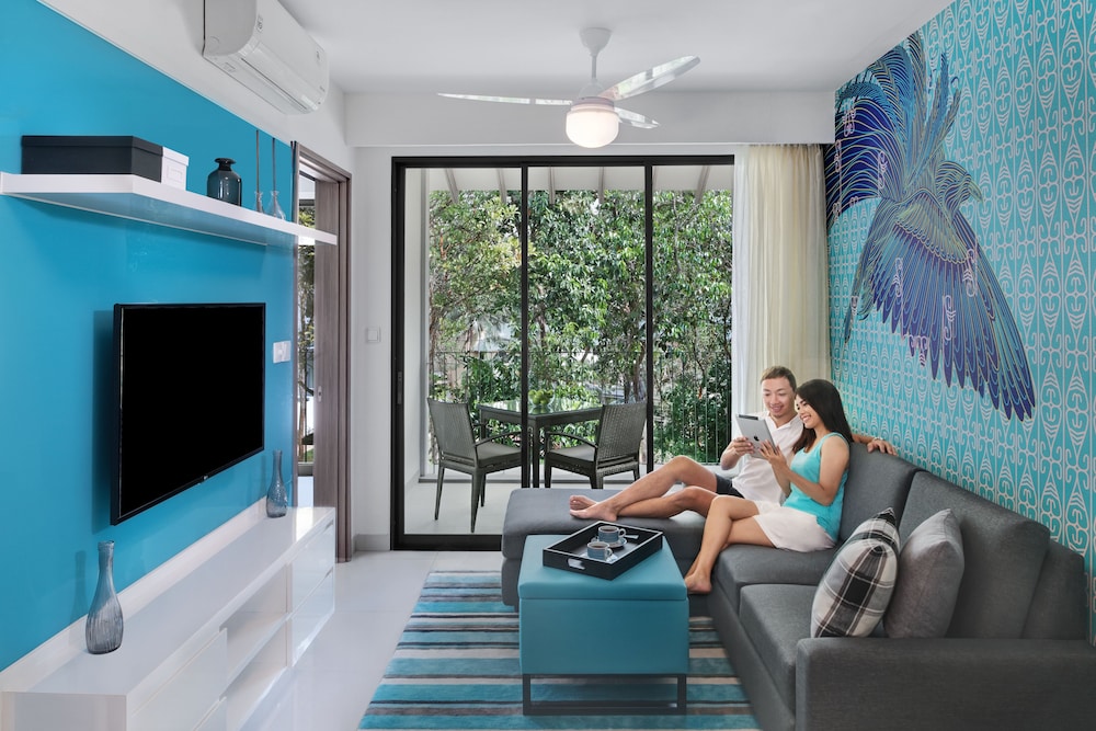 Suite Queen con Vistas al Jardín y Una Dormitorio del hotel Cassia Bintan. Foto 2
