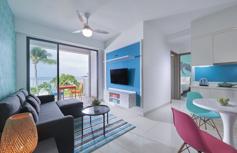 Suite Queen con Vistas al Océano y Una Dormitorio del hotel Cassia Bintan. Foto 5