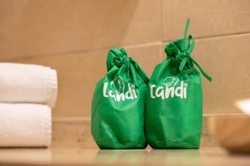 Habitación doble Vista Mar Balcón o Terraza Familiar Confort Sofá Cama incluido Pet Friendly 2 Camas individuales del hotel Landmar Costa los Gigantes Family Resort. Foto 9