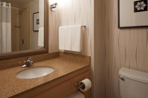 Habitación adaptada para personas con discapacidad/discapacidad auditiva y equipada con bañera - Cama extragrande del hotel Hilton Los Angeles Airport. Foto 6