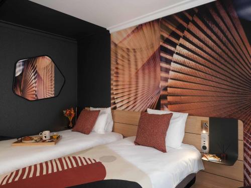 Habitación Twin Clásica del hotel Novotel Paris Vaugirard Montparnasse