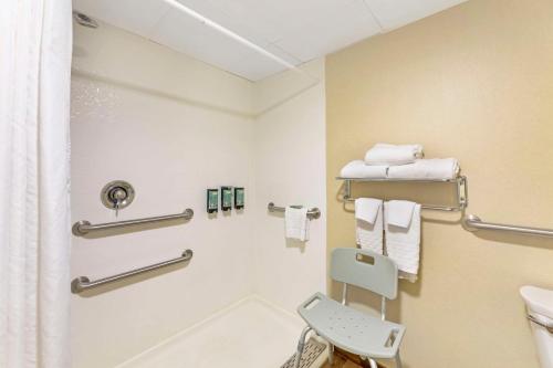 Habitación con cama extragrande y ducha a ras de suelo - Adaptada para personas de movilidad reducida/No fumadores del hotel Best Western Marketplace Inn. Foto 4