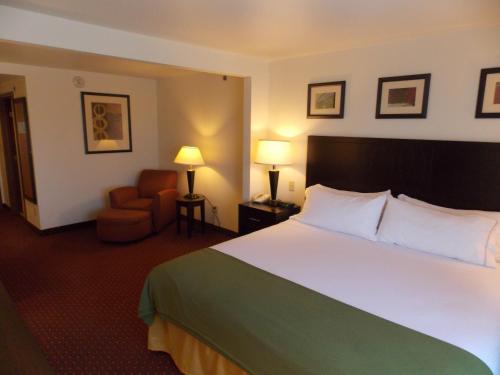 Suite con cama extragrande del hotel Holiday Inn Express Syracuse-Fairgrounds. Foto 4