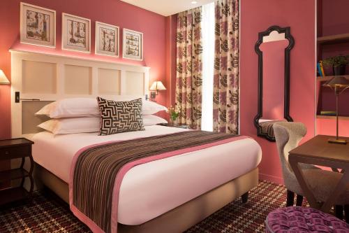 Habitación Doble del hotel Les Tournelles. Foto 4