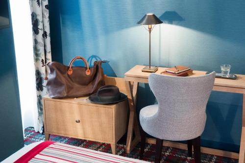 Habitación Doble del hotel Les Tournelles. Foto 10