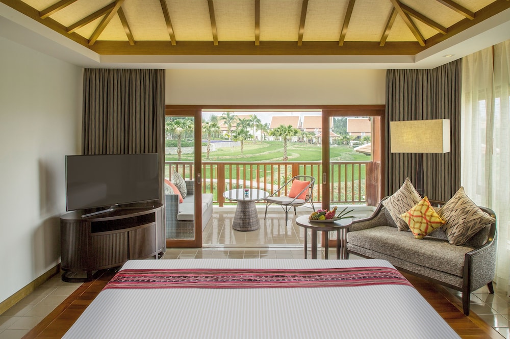 Habitación Deluxe, 1 cama de matrimonio grande (Premium) del hotel Pullman Luang Prabang. Foto 7