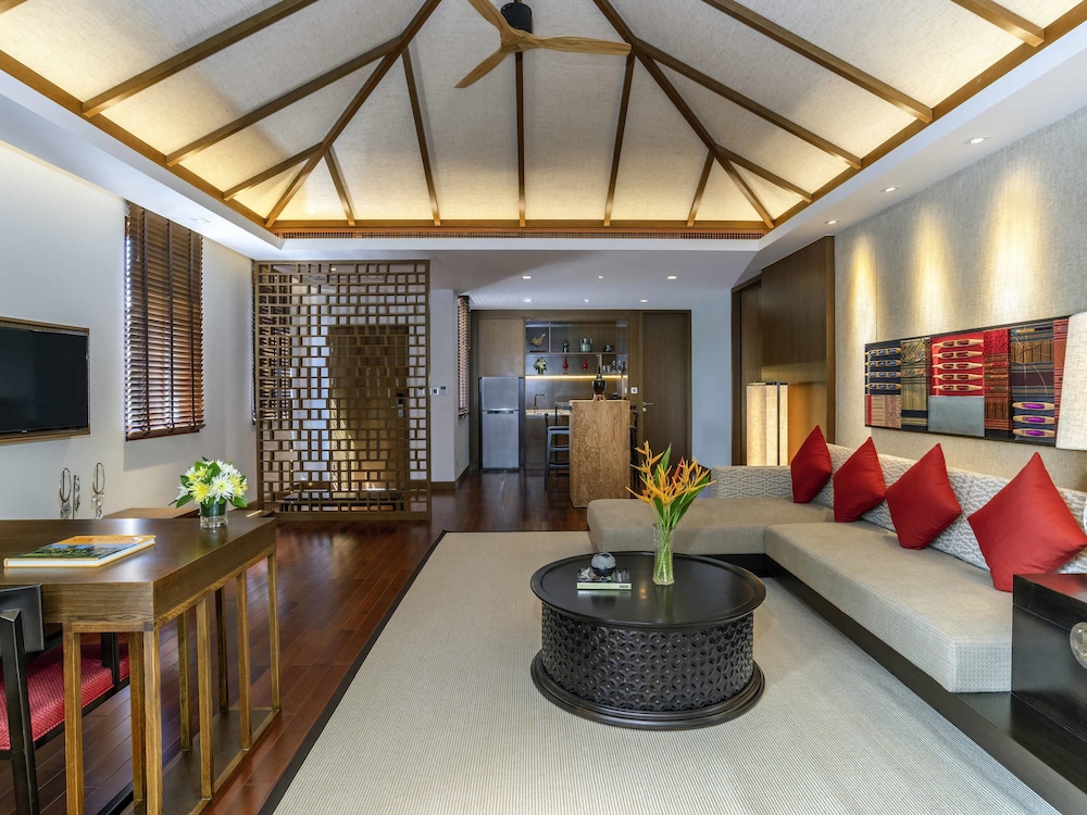 Suite Deluxe, 1 cama de matrimonio grande (Premium) del hotel Pullman Luang Prabang. Foto 1