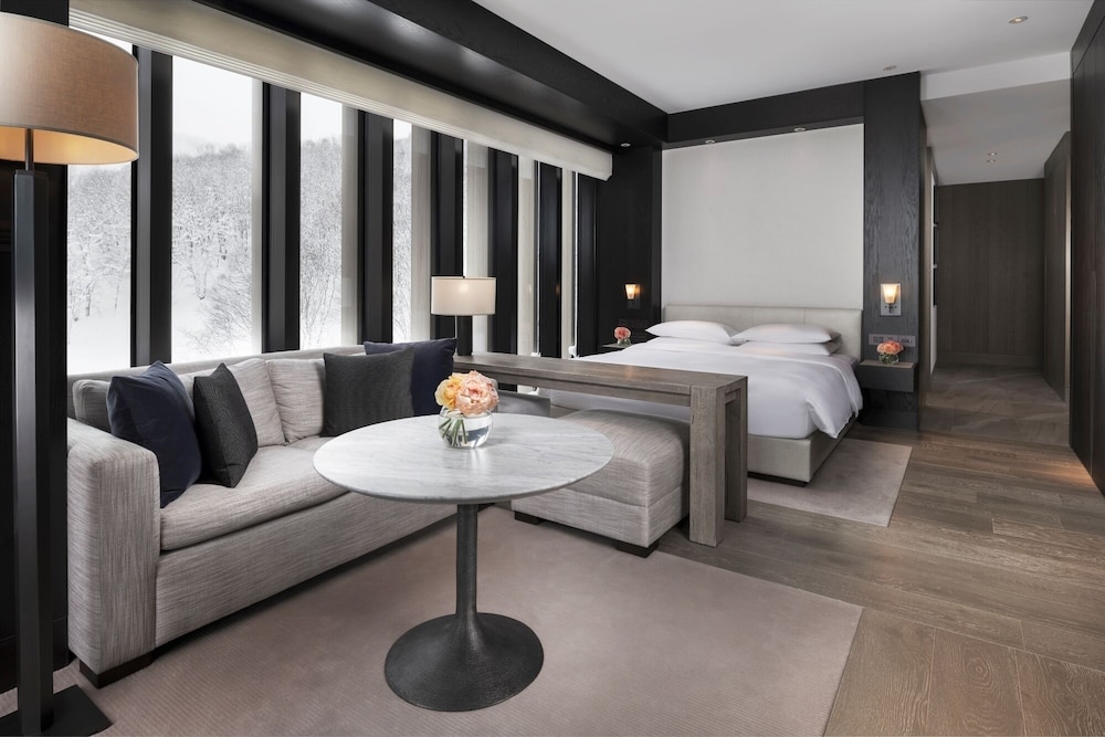 1 cama king size, residencia estudio, onsen privado del hotel Park Hyatt Niseko Hanazono