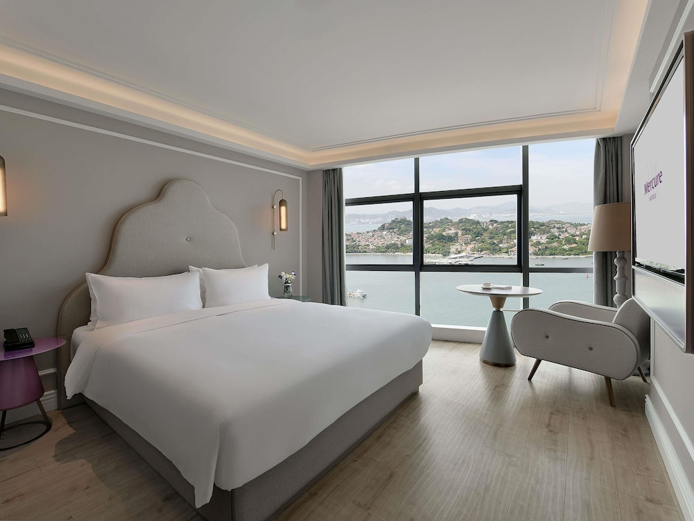Habitación Deluxe, 1 cama de matrimonio grande del hotel Mercure Xiamen On The Bund