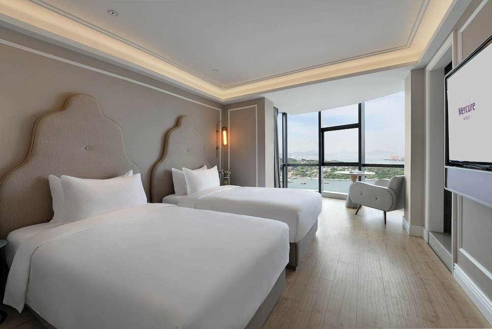 Habitación Deluxe, 2 camas individuales del hotel Mercure Xiamen On The Bund. Foto 5