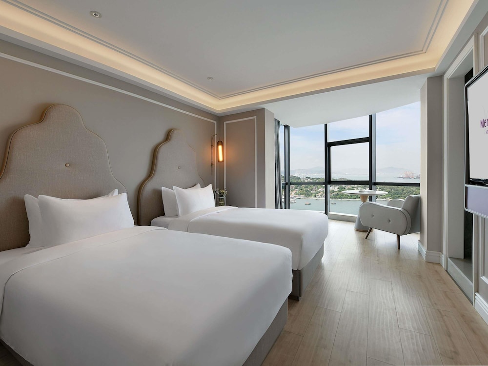 Privilege, Habitación, 2 camas individuales del hotel Mercure Xiamen On The Bund. Foto 3