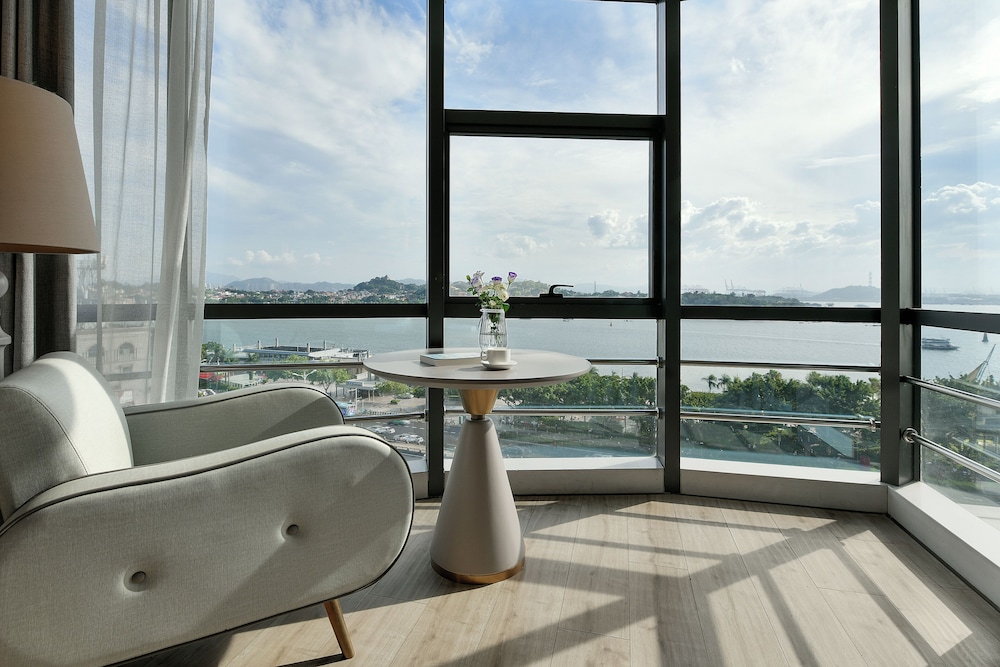 Privilege, Habitación, 2 camas individuales del hotel Mercure Xiamen On The Bund. Foto 5