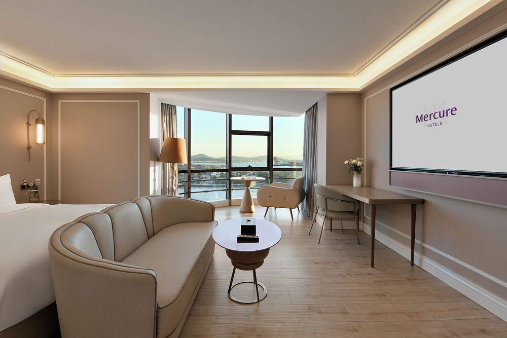 Privilege, Habitación, 2 camas individuales del hotel Mercure Xiamen On The Bund. Foto 6
