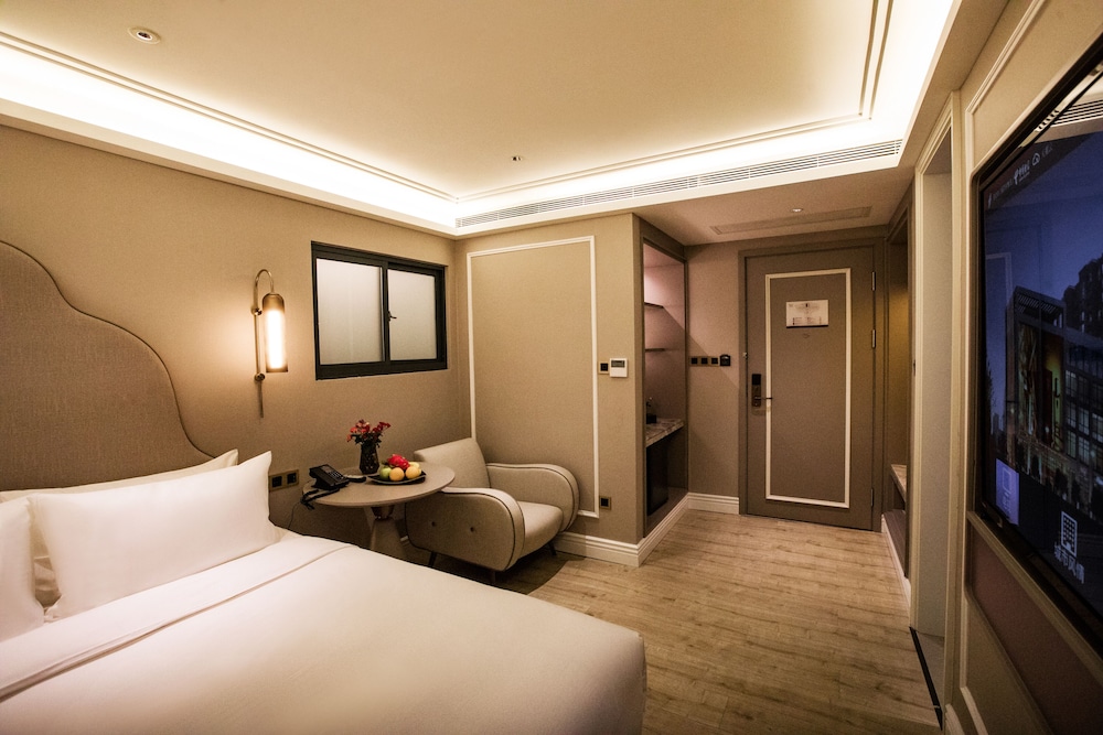 Habitación estándar, 1 cama de matrimonio grande del hotel Mercure Xiamen On The Bund. Foto 2