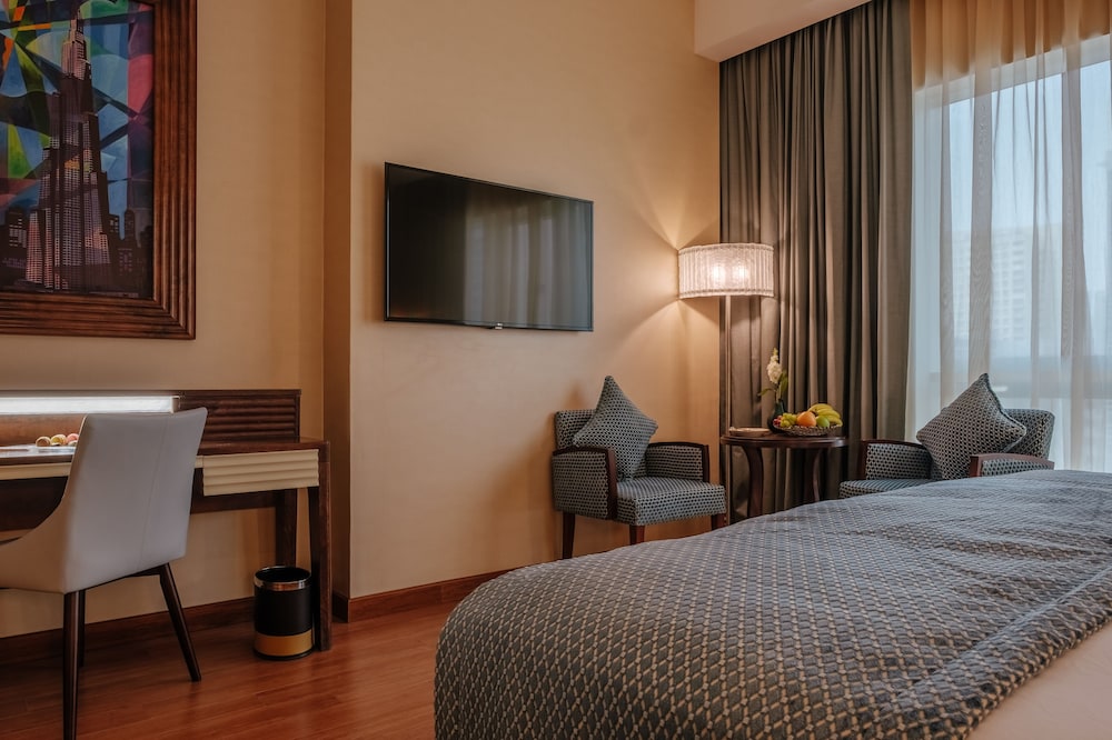 Habitación Deluxe, 1 cama de matrimonio grande, vistas a la ciudad del hotel Stella Di Mare Dubai Marina. Foto 1