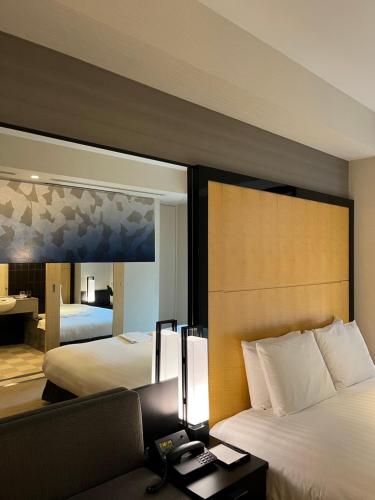 Habitación Deluxe con cama extragrande - Adaptada para personas de movilidad reducida - No fumadores del hotel KOKO Premier Kanazawa Korinbo