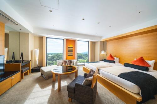 Habitación Doble Deluxe para no fumadores - 2 camas individuales del hotel KOKO Premier Kanazawa Korinbo. Foto 7