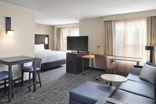 Suite Estudio Doble del hotel Residence Inn by Marriott Albany East Greenbush/Tech Valley. Foto 5