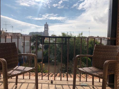 Habitación Doble con Terraza del hotel La Muralla. Foto 12
