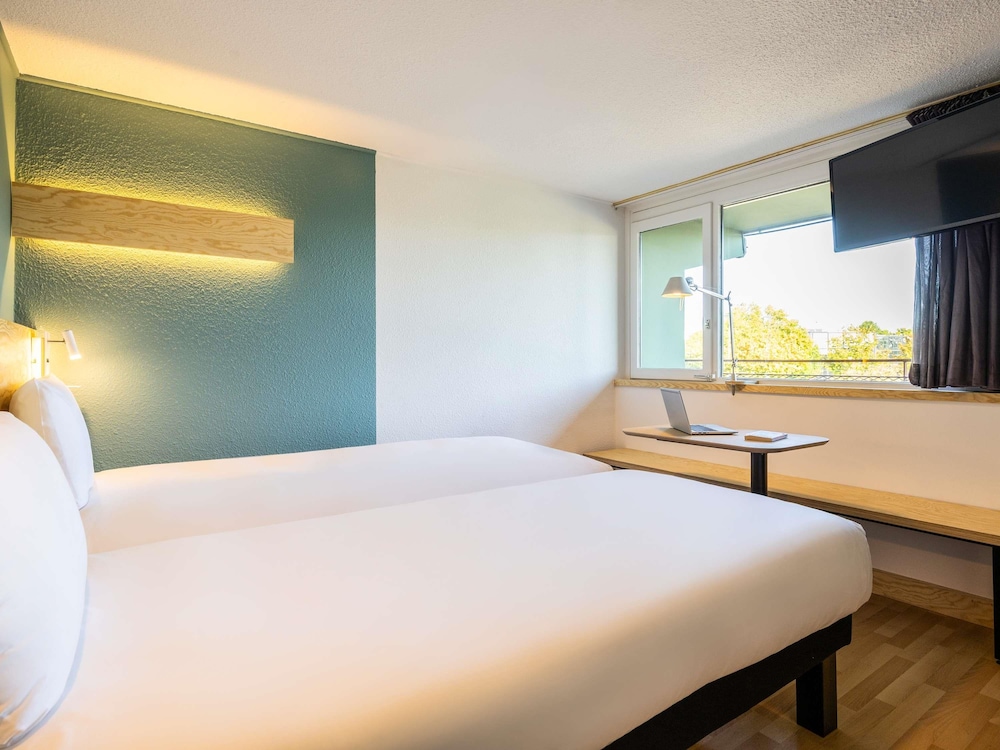 Habitación Greet con 2 camas individuales del hotel Greet Brussels Airport Zaventem. Foto 6