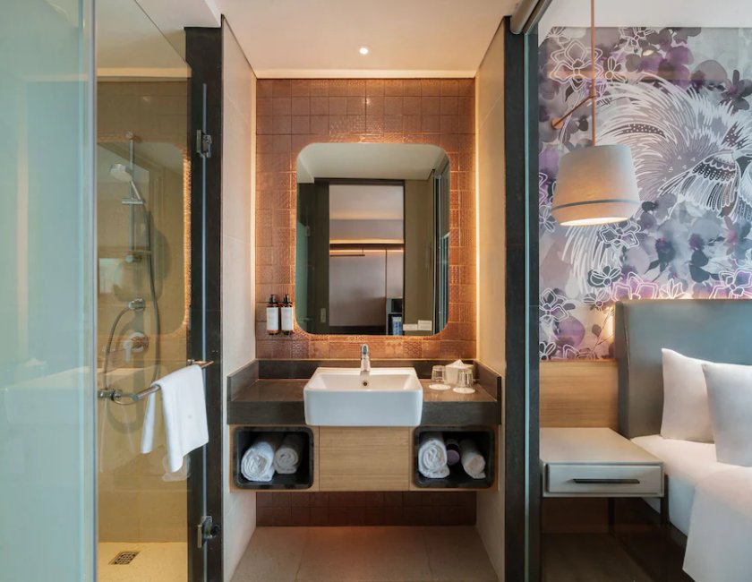 Suite Estudio Ejecutiva con 1 Cama Doble del hotel Mercure Jakarta Gatot Subroto. Foto 1