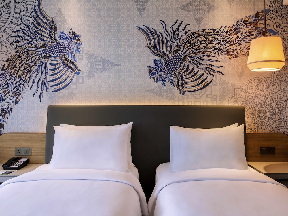 Habitación Privilege con 2 camas individuales del hotel Mercure Jakarta Gatot Subroto