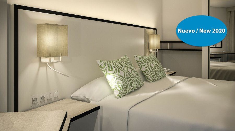 Habitación doble Balcón o Terraza del hotel Medplaya Hotel Regente. Foto 1