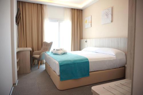 Habitación Doble con vistas al mar del hotel Sol De Jávea