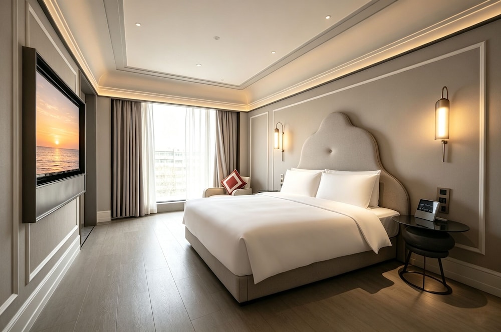 HABITACIÓN SUPERIOR con 1 cama king size del hotel Mercure Xian Dayan Pagoda. Foto 8